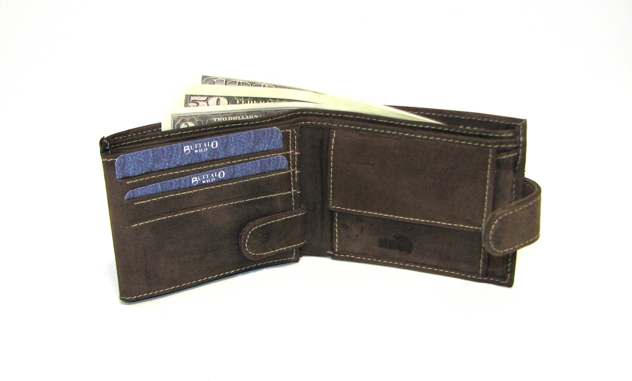 Кошелек мужской Buffalo Wild RM-05L-HBW BROWN Кошелек мужской Buffalo Wild RM-05L-HBW BROWN